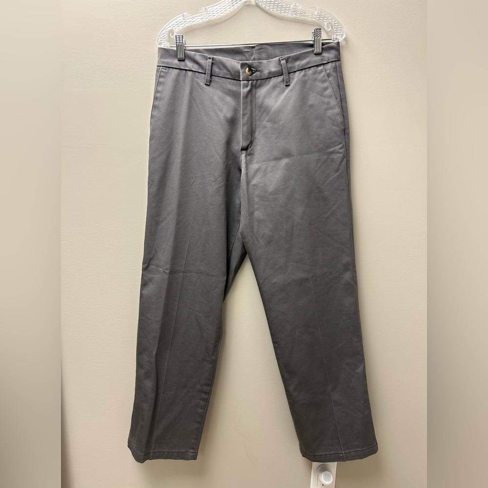 Men’s Grey Fitted Work‎ Pants